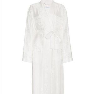 Givenchy Silk Blend Jacquard Robe